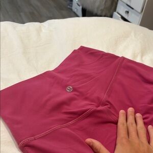 Lululemon Pink Athletic leggings